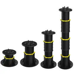 поддержки пластикового регулируемого постамента 45mm-80mm керамические для на открытом воздухе справляясь украшать