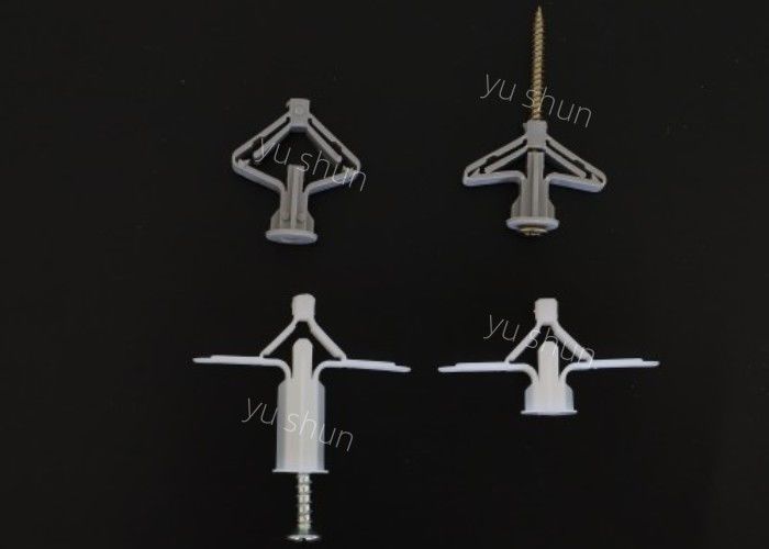 Польза серого цвета PP/PE 100pcs/bag винта штепсельной вилки M13*35mm стены Aircarft для стены
