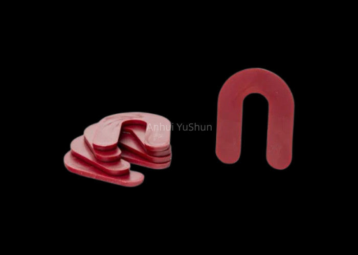 Черные пластиковые прокладки плитки шиммы подковы 6mm для пола и окна